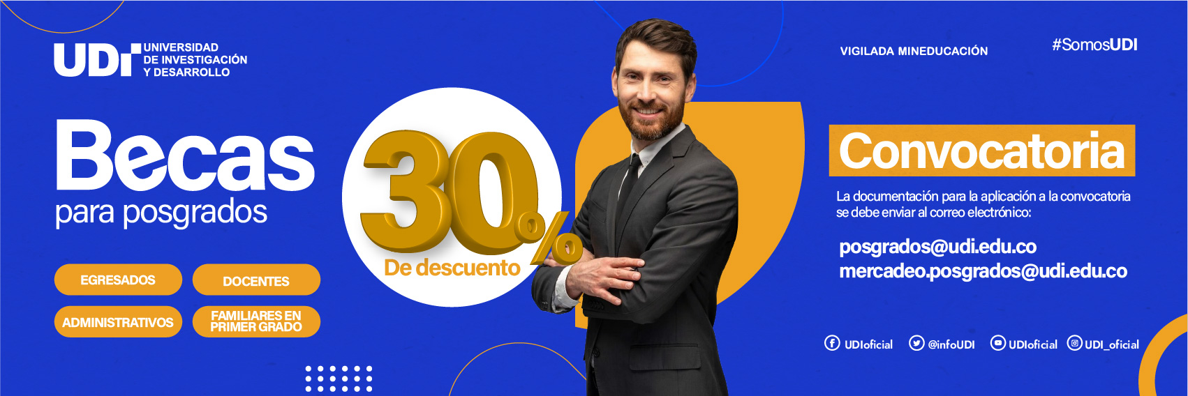 Convocatoria de Becas para Posgrados